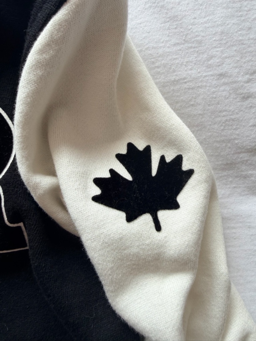 NWT Roots Kids 2.0 Awards Varsity Jacket | Black & White | Size 5T - Picture 4 of 6